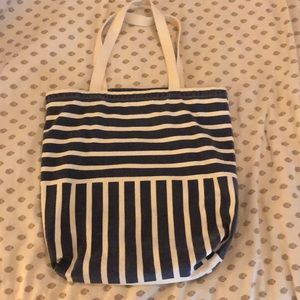Striped Tote Bag